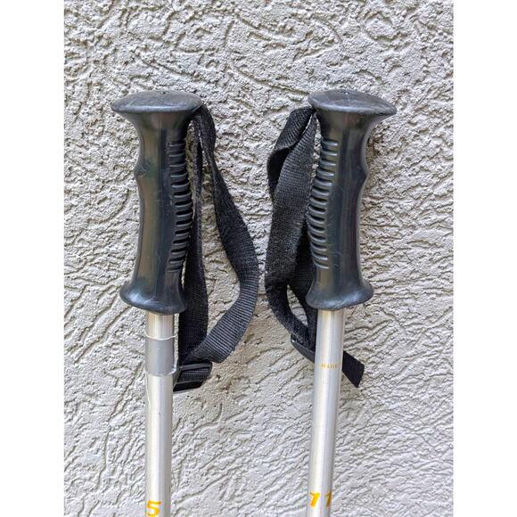 Swix All-Mountain Ski Poles | 115cm (46") | Silver & Yellow - Picture 2 of 6